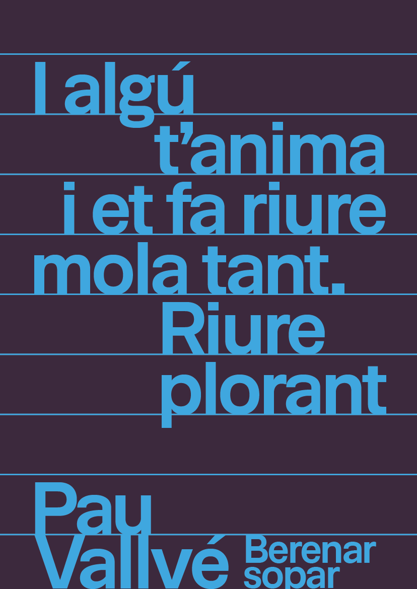 04. I algú t'anima i et fa riure mola tant. Riure plorant.