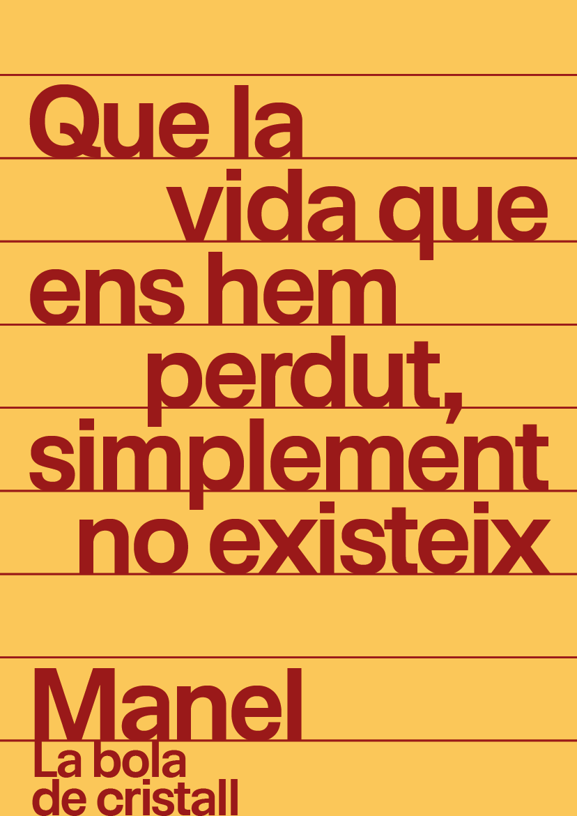 05. Que la vida que ens hem perdut, simplement no existeix